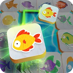 Скачать взлом Mahjong Connect Fish World (Мацзян Коннект Рыбный Мир)  [МОД Много денег] - стабильная версия apk на Андроид