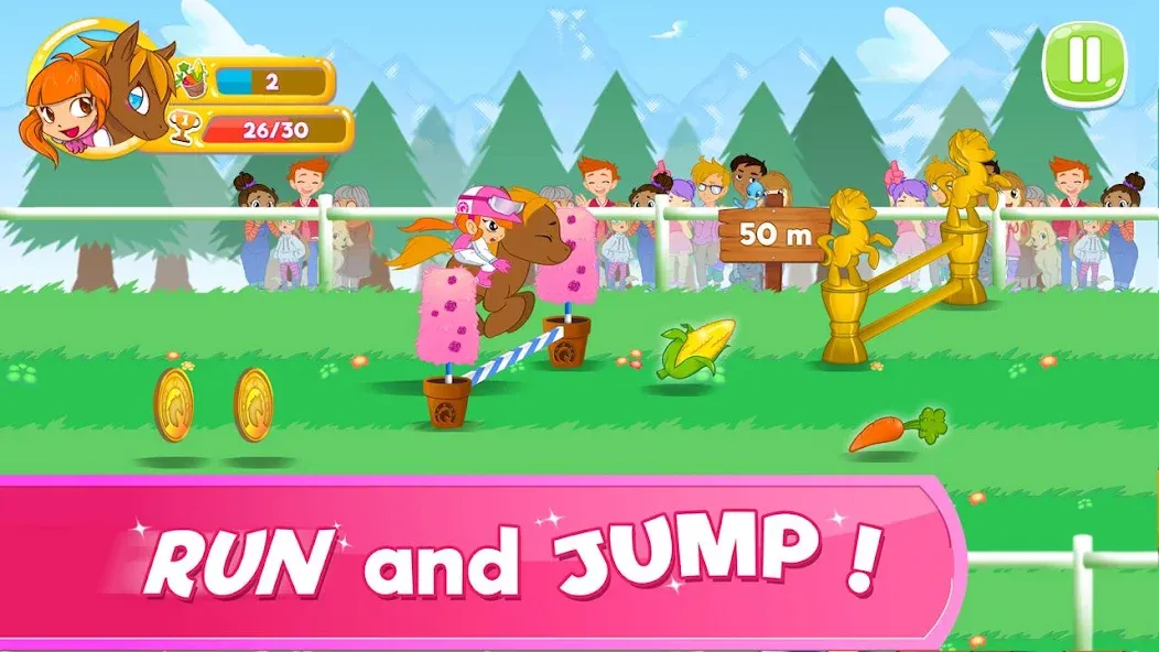 Pony Run : Magic Trails (Пони Ран)  [МОД Меню] Screenshot 1