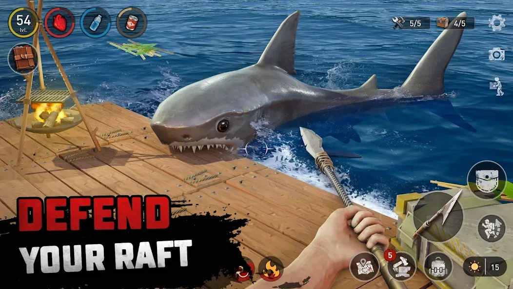 Raft® Survival - Ocean Nomad (Рафт)  [МОД Unlimited Money] Screenshot 2