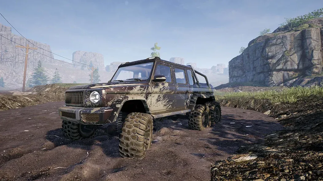 Off Road 4x4 Driving Simulator (Офф Роад)  [МОД Menu] Screenshot 1