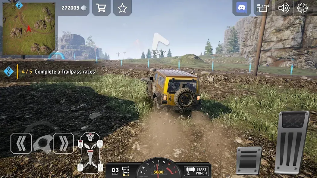 Off Road 4x4 Driving Simulator (Офф Роад)  [МОД Menu] Screenshot 2