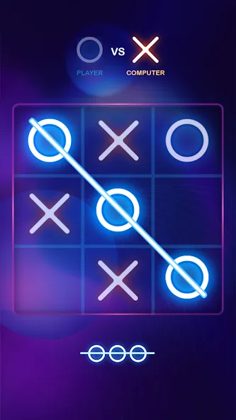 Tic Tac Toe 2 Player: XO Game (Тик Так Тоу 2 игрока)  [МОД Бесконечные деньги] Screenshot 4