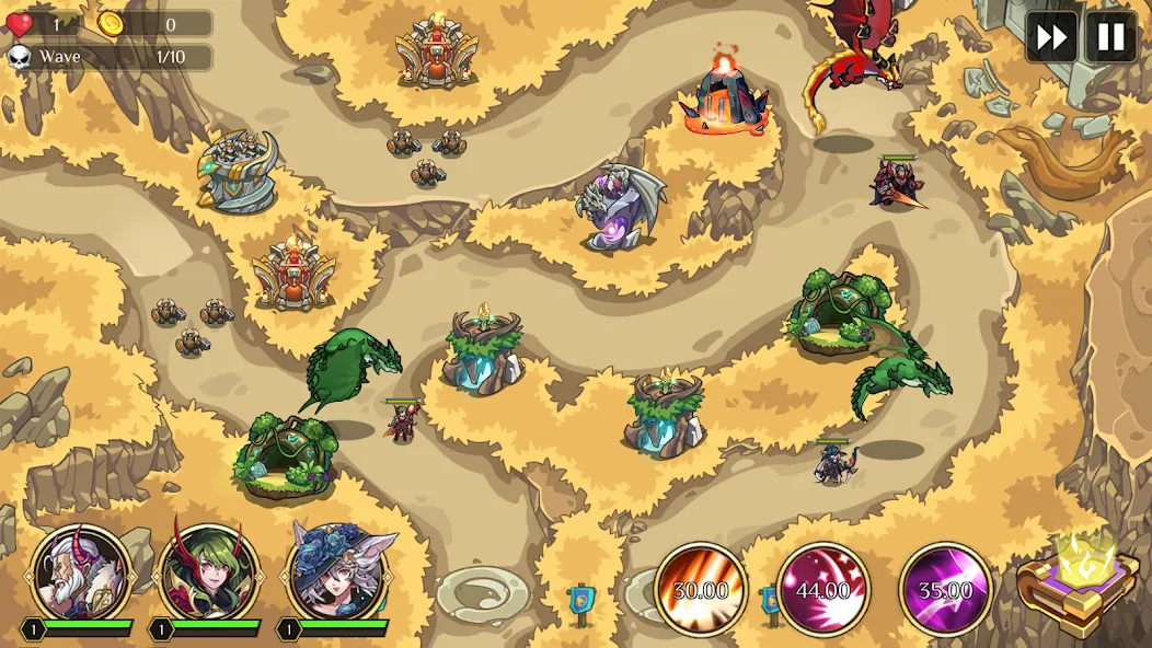 Kingdom War: Tower Defense TD (ТД Рояль)  [МОД Unlimited Money] Screenshot 4