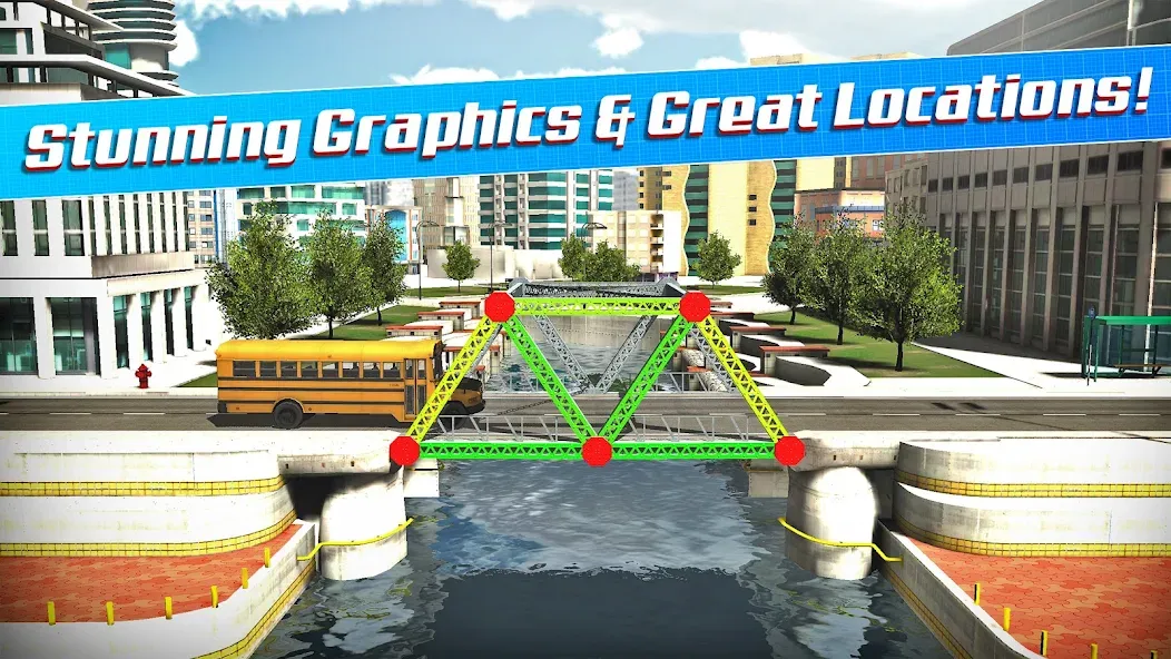 Bridge Construction Simulator (Бридж Конструкшн Симулятор)  [МОД Menu] Screenshot 2