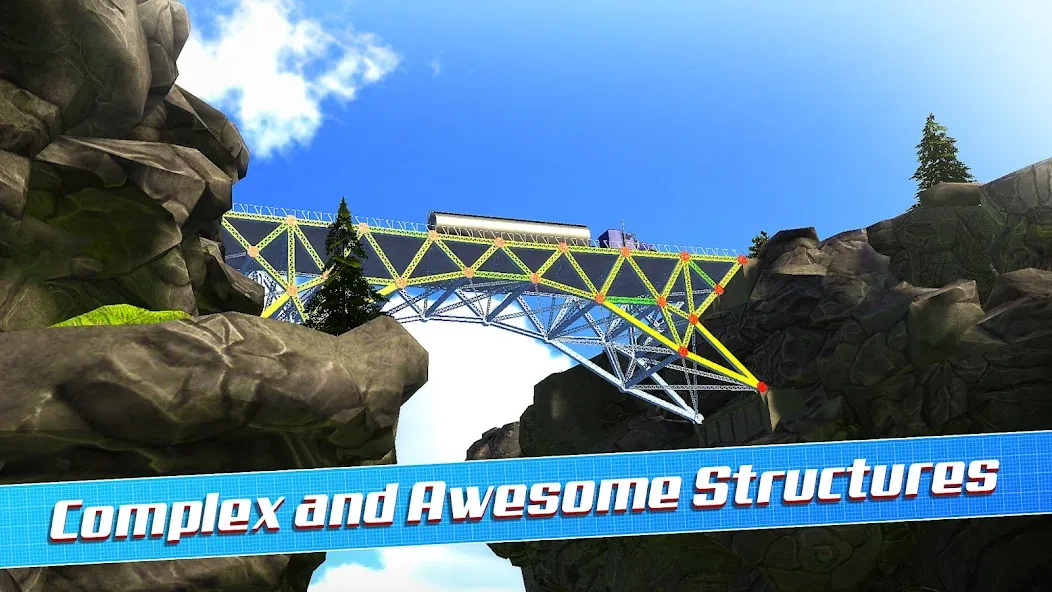 Bridge Construction Simulator (Бридж Конструкшн Симулятор)  [МОД Menu] Screenshot 4