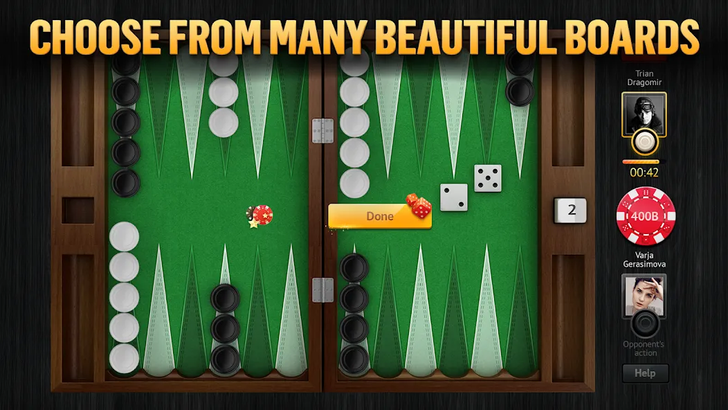 PlayGem Backgammon Play Live  [МОД Бесконечные деньги] Screenshot 5