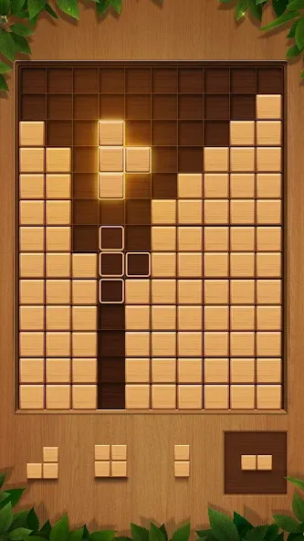 QBlock: Wood Block Puzzle Game (Вуд Блок Пазл)  [МОД Бесконечные монеты] Screenshot 3