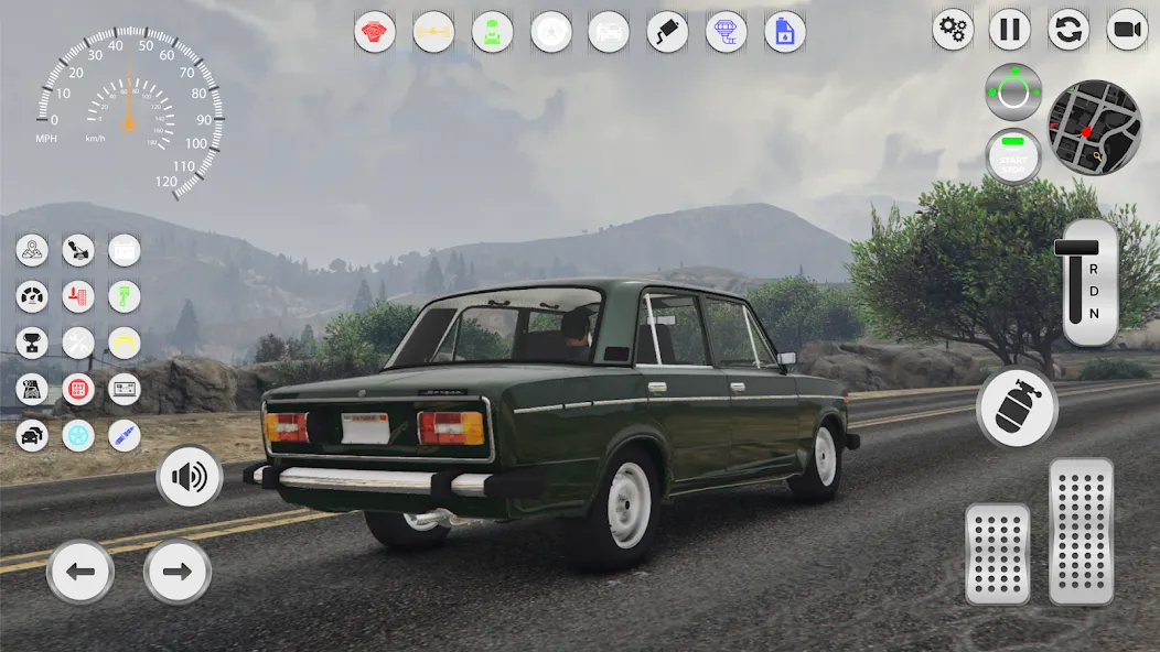 VAZ Cars: Soviet City Ride  [МОД Меню] Screenshot 4