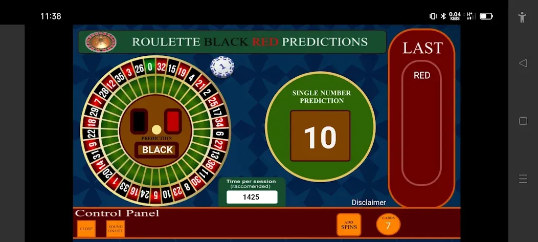 Roulette Black Red Calculator (Рулетка Черное Красное Калькулятор)  [МОД Много монет] Screenshot 2