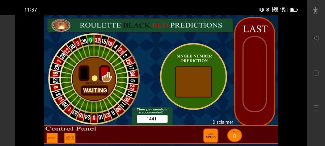 Roulette Black Red Calculator (Рулетка Черное Красное Калькулятор)  [МОД Много монет] Screenshot 3