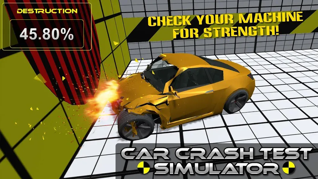 Car Crash Test Simulator  [МОД Все открыто] Screenshot 5