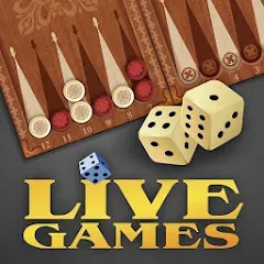 Взлом Backgammon LiveGames online  [МОД Много денег] - полная версия apk на Андроид