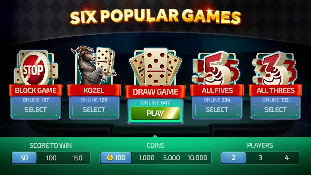 Domino - Dominos online game  [МОД Unlimited Money] Screenshot 3