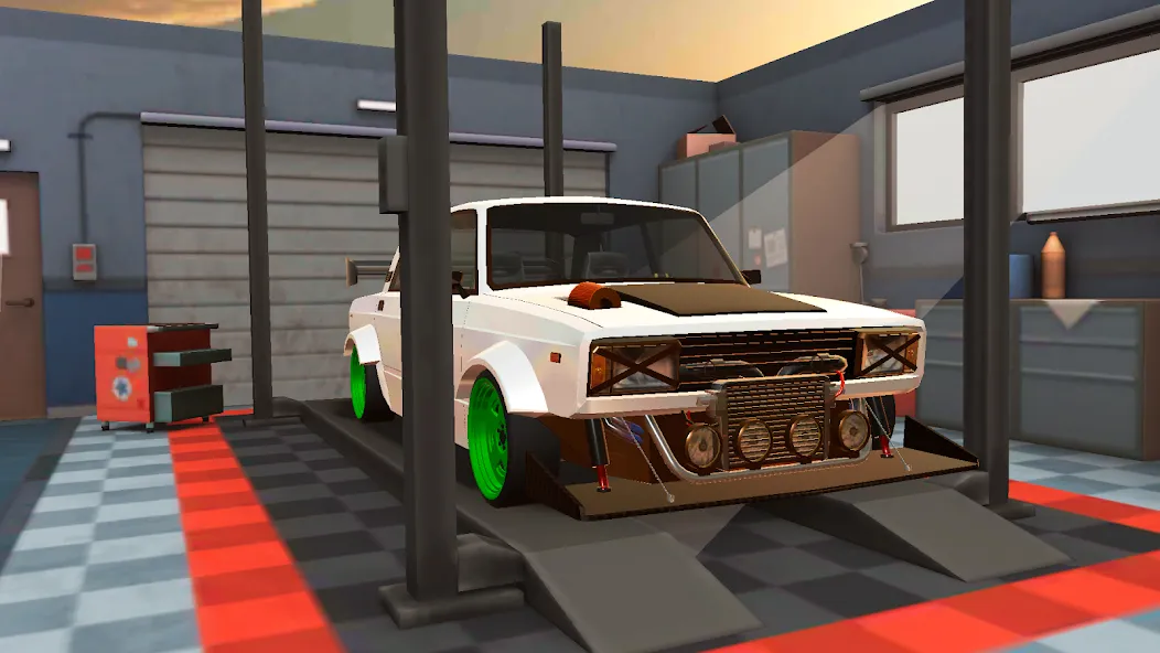 Turbo VAZ: Traffic Racer  [МОД Меню] Screenshot 1