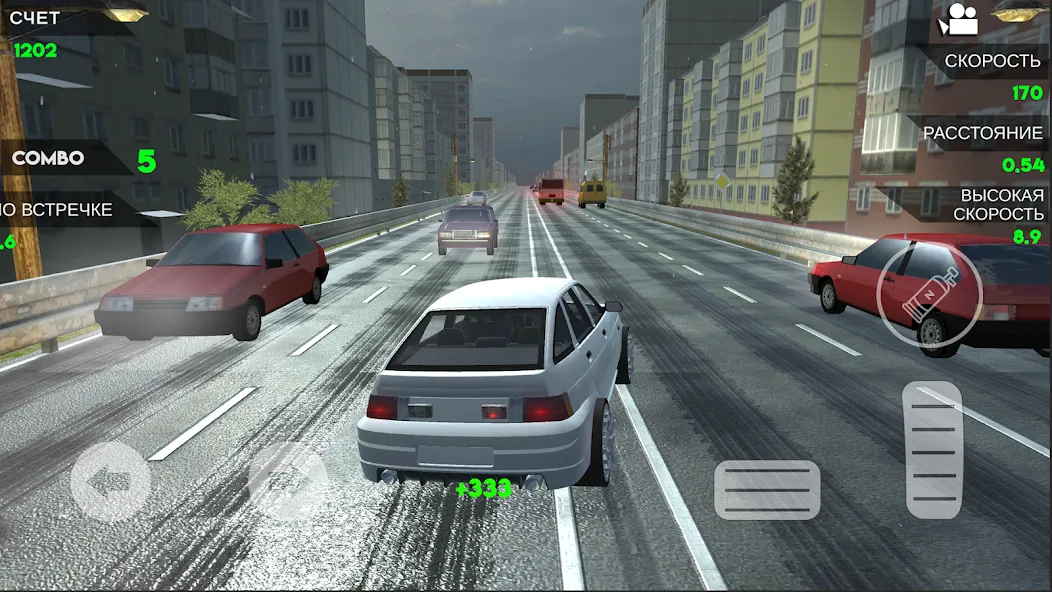 Turbo VAZ: Traffic Racer  [МОД Меню] Screenshot 5