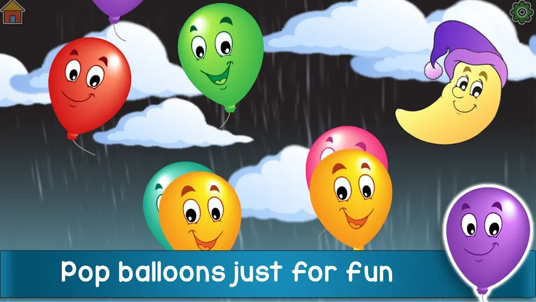 Kids Balloon Pop Game  [МОД Unlocked] Screenshot 2