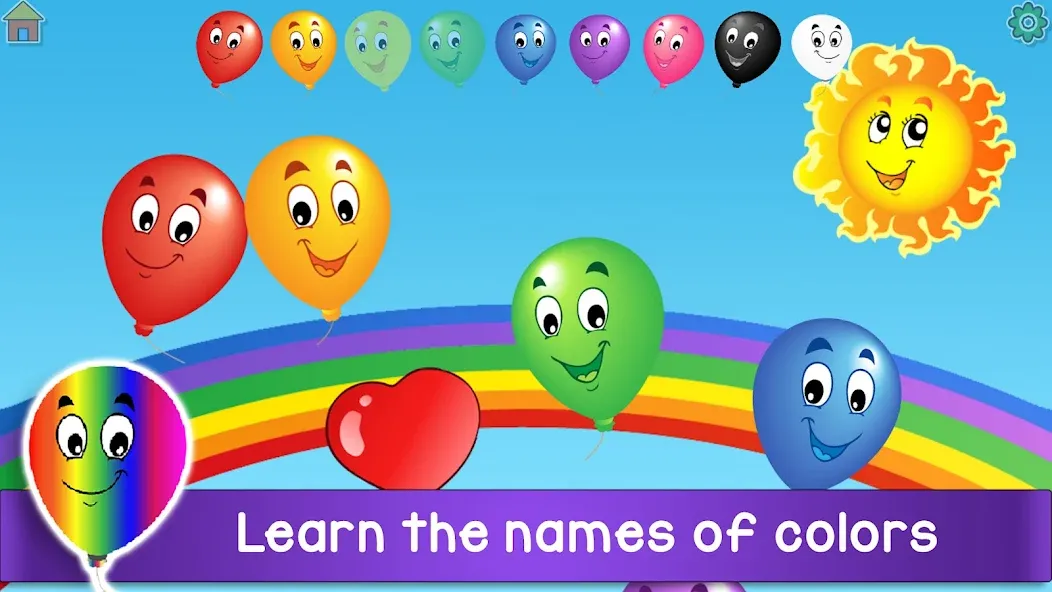 Kids Balloon Pop Game  [МОД Unlocked] Screenshot 5