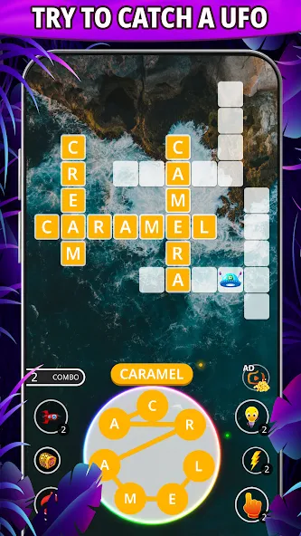 Word connect: word search game  [МОД Бесконечные монеты] Screenshot 1