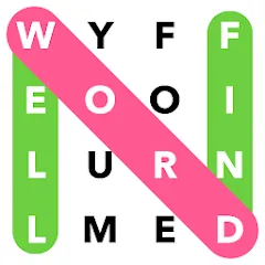 Взломанная Word Heaps Search - Word Games (Ворд Хипс Срч)  [МОД Бесконечные деньги] - полная версия apk на Андроид