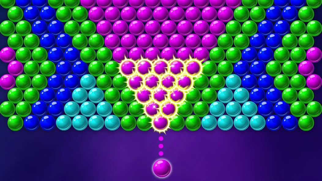 Bubble Shooter 2 (Бабл Шутер 2)  [МОД Бесконечные деньги] Screenshot 1