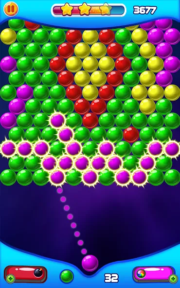 Bubble Shooter 2 (Бабл Шутер 2)  [МОД Бесконечные деньги] Screenshot 4