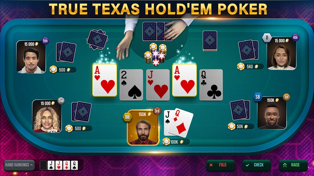 Casino All Star: Poker & Slots (Казино Олл Стар)  [МОД Много денег] Screenshot 4