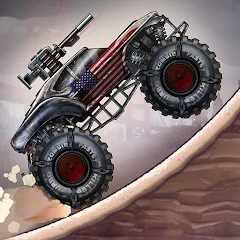 Скачать взломанную Zombie Hill Racing: Earn Climb (Зомби Хилл Рейсинг)  [МОД Бесконечные деньги] - последняя версия apk на Андроид