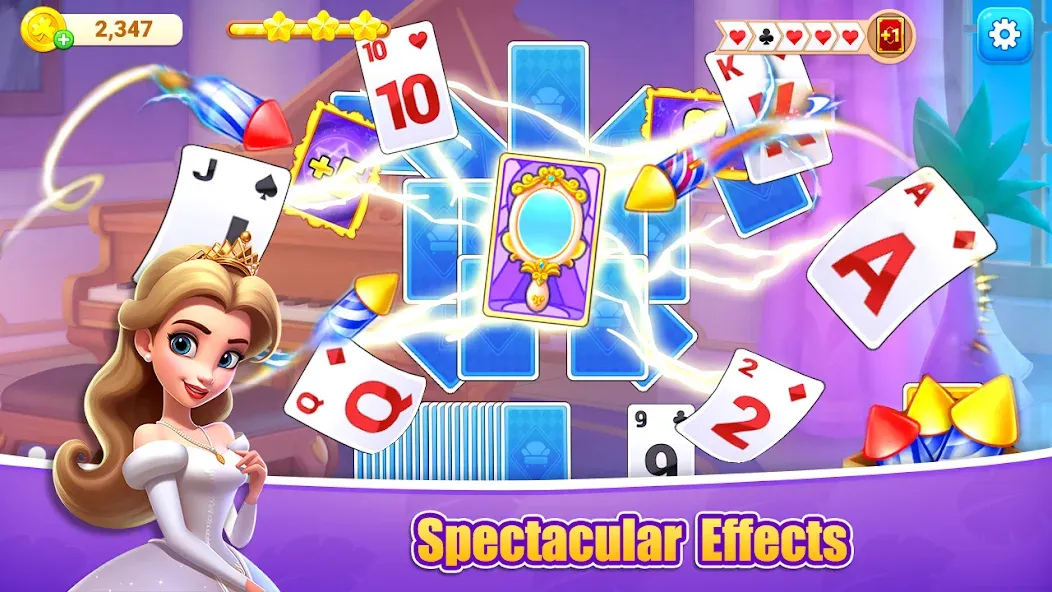 Solitaire Farm  [МОД Unlimited Money] Screenshot 1