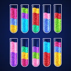 Взлом Water Sort Puzzle - Color Game (Уотер Сорт Пазл)  [МОД Menu] - полная версия apk на Андроид