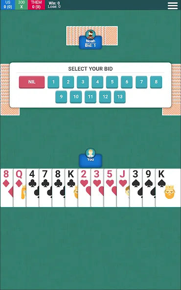 Spades Card Game (Спейдс Карточная Игра)  [МОД Много денег] Screenshot 4