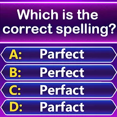 Скачать взлом Spelling Quiz - Word Trivia (Спеллинг Квиз)  [МОД Меню] - стабильная версия apk на Андроид