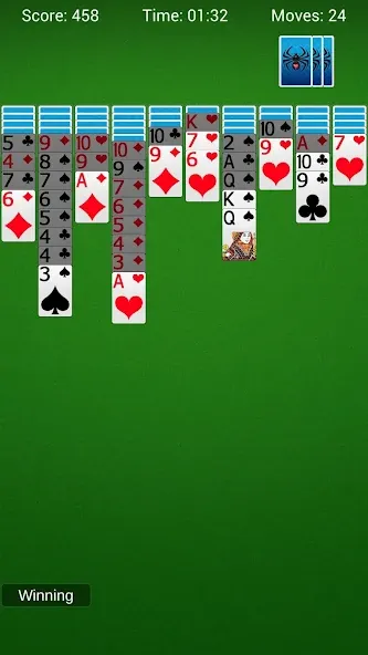 Spider Solitaire - Card Games  [МОД Все открыто] Screenshot 3