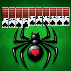 Взломанная Spider Solitaire - Card Games  [МОД Все открыто] - полная версия apk на Андроид