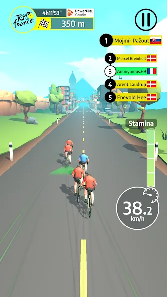 Tour de France Cycling Legends (Циклинг Легенды)  [МОД Unlocked] Screenshot 1