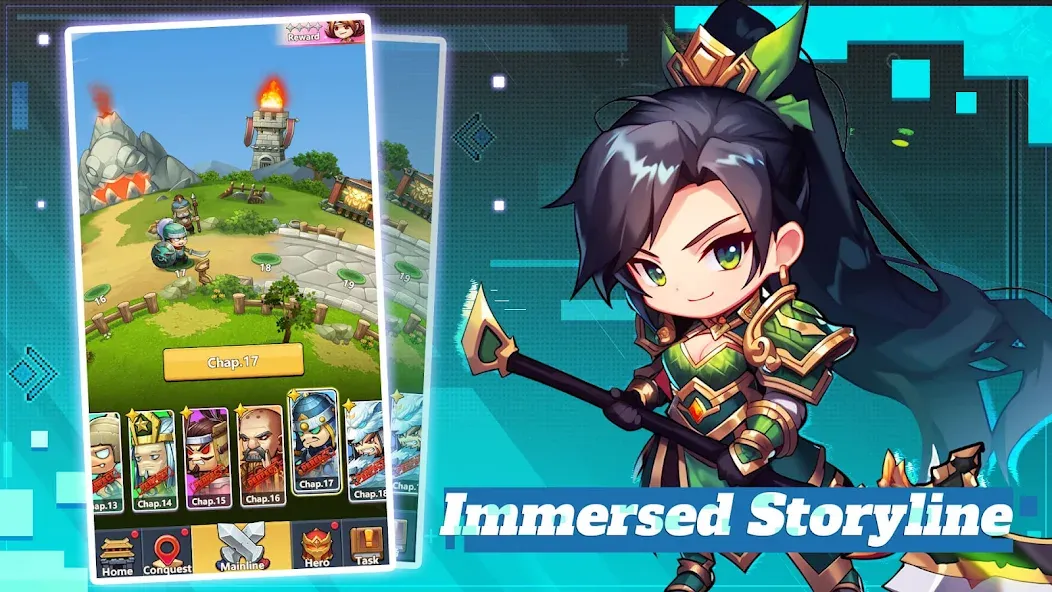 Mini Heroes: Summoners War (Мини Герои)  [МОД Unlimited Money] Screenshot 5