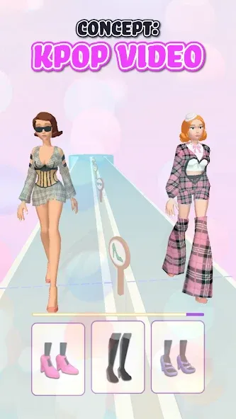 Fashion Battle - Dress up game (Фэшнбатл)  [МОД Много денег] Screenshot 1