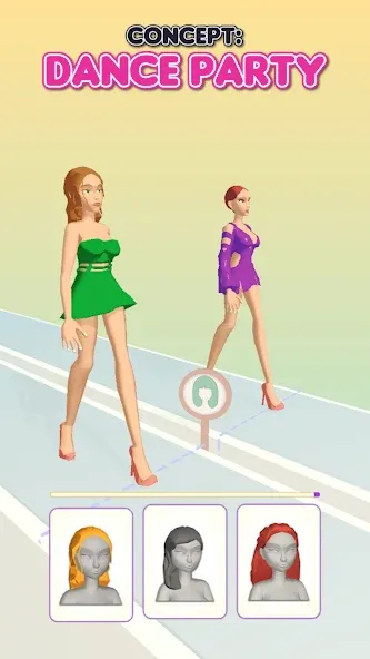 Fashion Battle - Dress up game (Фэшнбатл)  [МОД Много денег] Screenshot 2