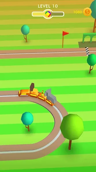 Train Adventure - Line Game (Трейн Эдвенчер)  [МОД Меню] Screenshot 4