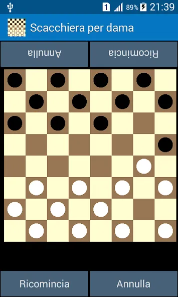 Italian Checkers - Dama (Дама)  [МОД Unlimited Money] Screenshot 1