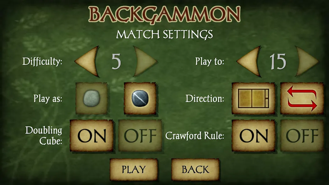 Backgammon (Бэкгаммон)  [МОД Меню] Screenshot 3