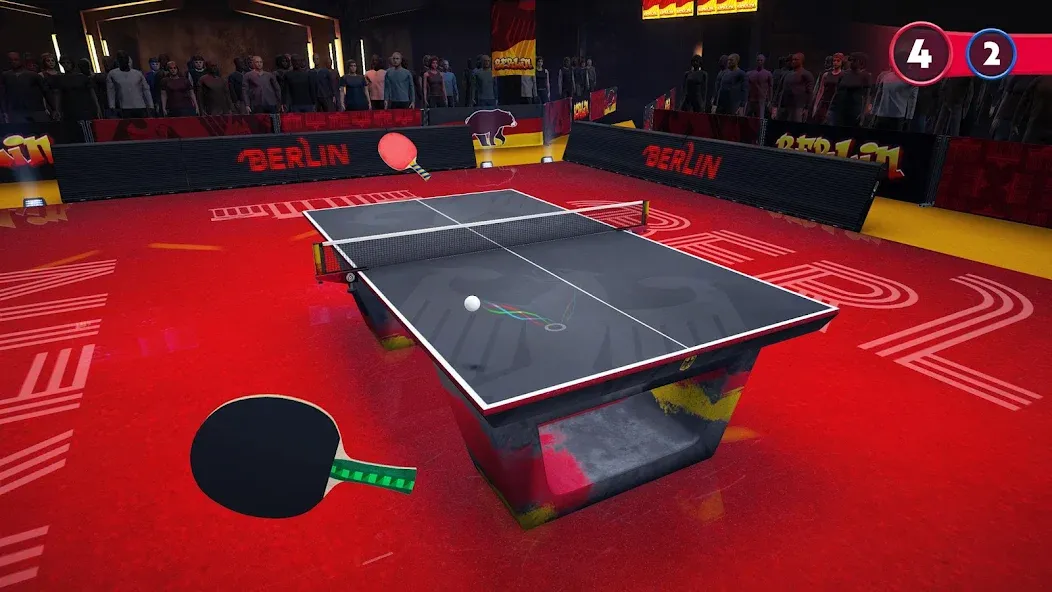 Ping Pong Fury (Пингпонг Фьюри)  [МОД Unlocked] Screenshot 4