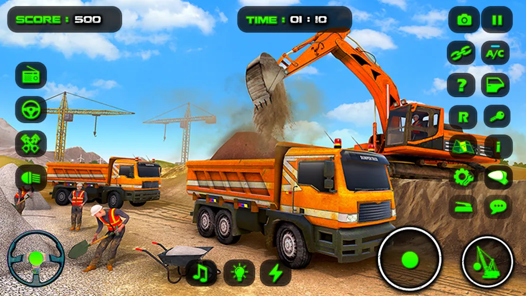 City Construction: Sand Games  [МОД Меню] Screenshot 1