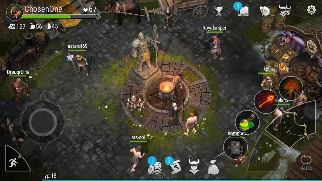 Frostborn: Action RPG (Фростборн)  [МОД Menu] Screenshot 5