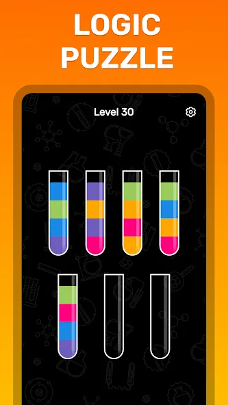 Water Sort Puzzle Color Game  [МОД Все открыто] Screenshot 4