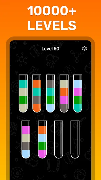 Water Sort Puzzle Color Game  [МОД Все открыто] Screenshot 5