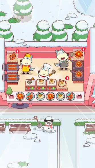 Wolfoo Snack Bar, Restaurant  [МОД Меню] Screenshot 3