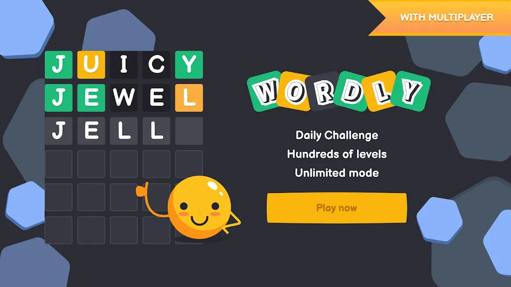 Wordly - unlimited word game (Вордли)  [МОД Mega Pack] Screenshot 1